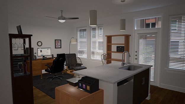 Apartment Interior 3D Model