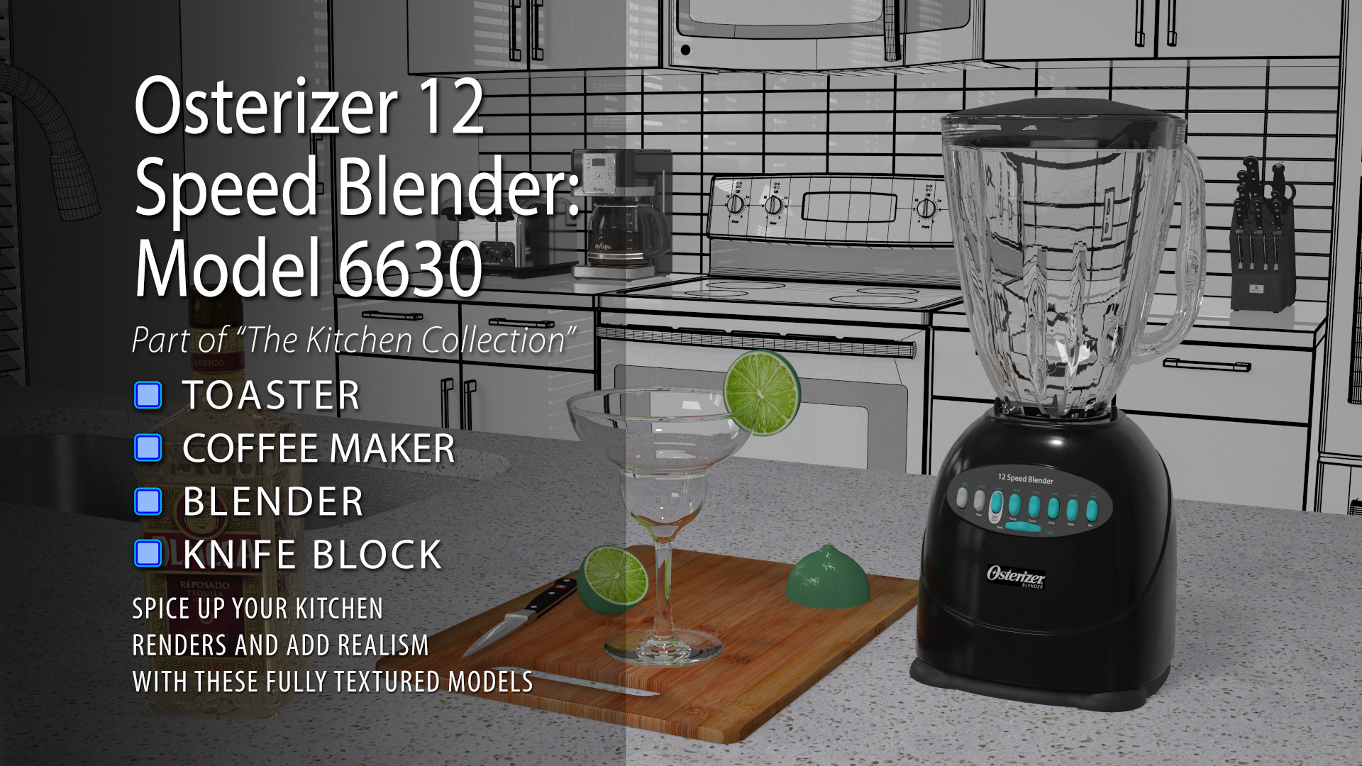 Osterizer 12 Speed Blender