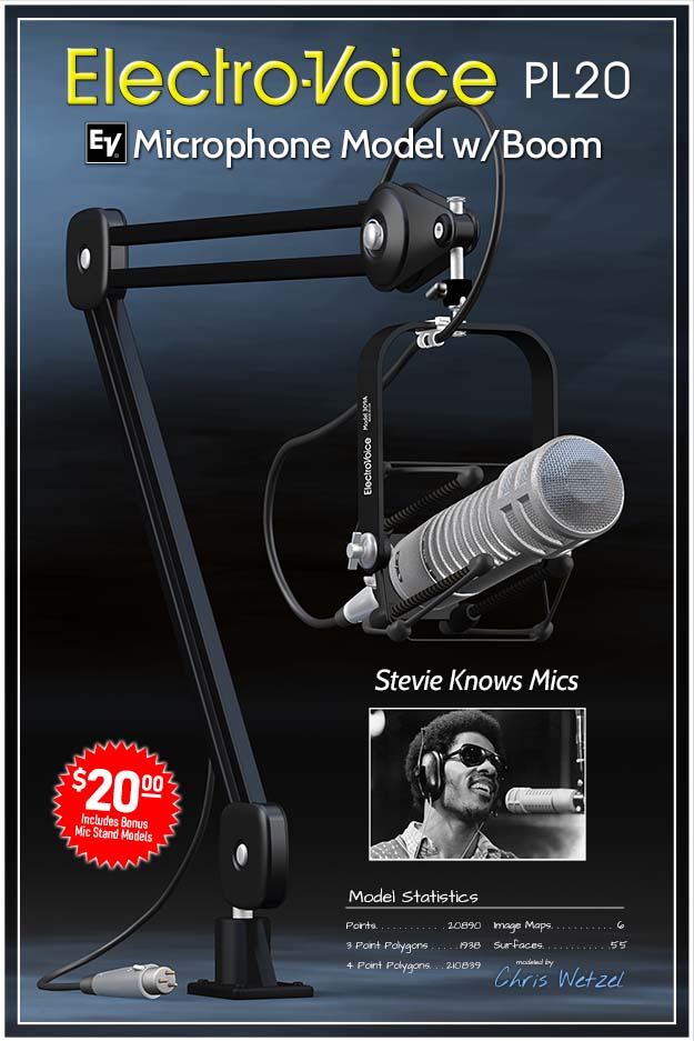 Electro Voice PL20 Microphone