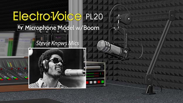 Electro Voice PL20 Microphone Model