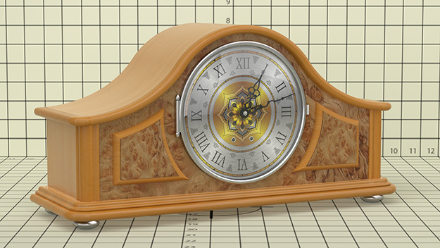 Hermle Mechanical Mantel Clock