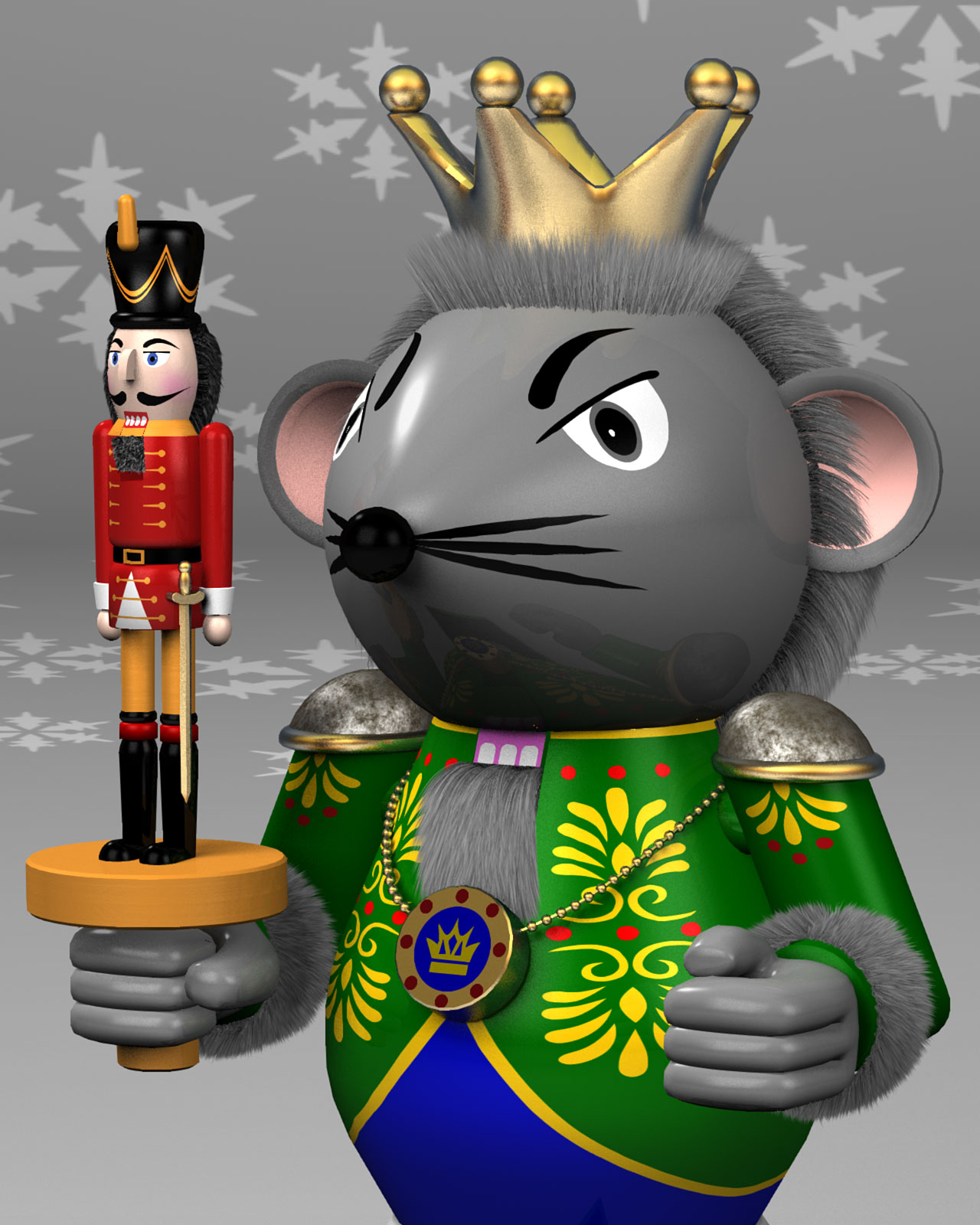 Mouse King Nutcracker