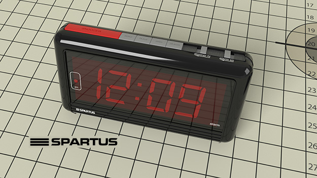 Spartus Alarm Clock